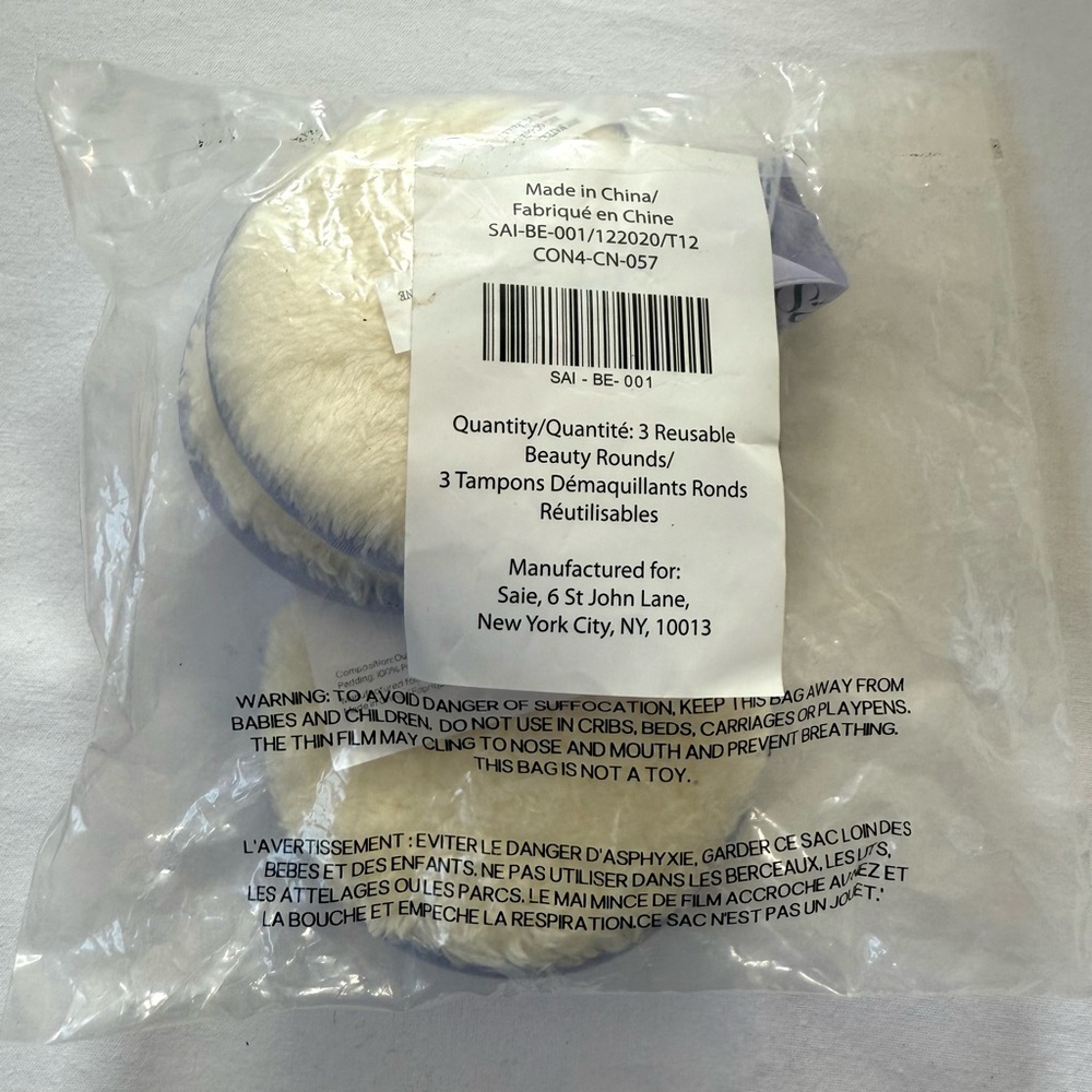 Saie 3 Reusable Beauty Rounds - Picture 3 of 3